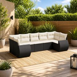 7-Piece Garden Sofa Set for Outdoor Living