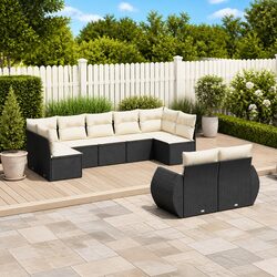 9-Piece Garden Sofa Set for Relaxing Outdoor Gatherings