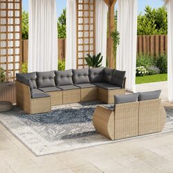 Versatile 9-Piece Garden Sofa Set for Any Outdoor Area