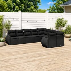 Practical 9 Piece Outdoor Sofa Set for Real-Life Use
