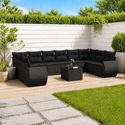 Versatile 11-Piece Garden Sofa for Your Outdoor Space