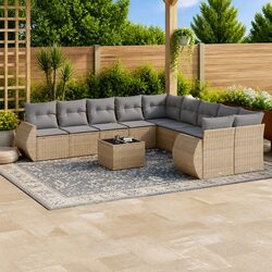 Functional 11 Piece Outdoor Sofa Set for Every Space