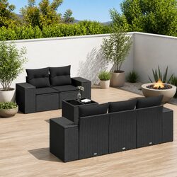 Practical 6-Piece Sofa Set Perfect for Any Outdoor Space