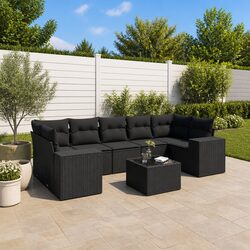 Versatile 8-Piece Garden Sofa Set for Relaxation