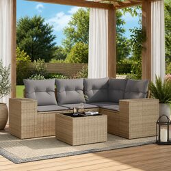 Versatile 5-Piece Outdoor Sofa Set for Any Space