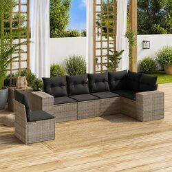 Practical 6-Piece Outdoor Sofa Set for Any Patio