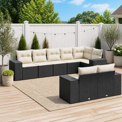 Practical 8 Piece Garden Sofa Set for Your Outdoor Space