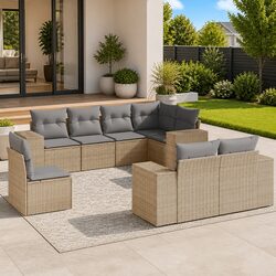 Practical Modular Sofa Set for Your Outdoor Living Area