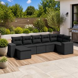 Practical 7 Piece Garden Sofa Set for Your Home