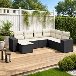 Versatile 7-Piece Garden Sofa Set for Any Outdoor Setting