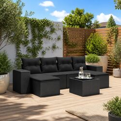 Practical 7 Piece Garden Sofa Set for Outdoor Living