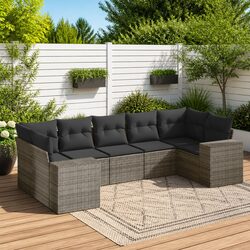 Practical 7 Piece Garden Sofa Set for Any Space
