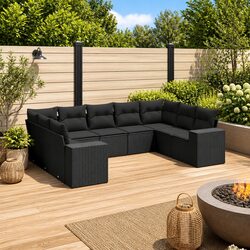 Practical 9-Piece Sofa Set for Your Outdoor Living Area