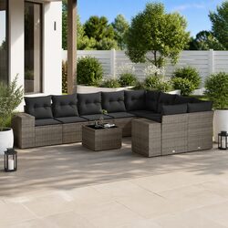 Perfect for Your Patio: 10-Piece Garden Sofa Set