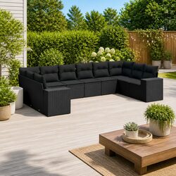 Versatile 10 Piece Garden Sofa Set for Every Outdoor Space