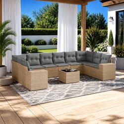 Practical 11 Piece Garden Sofa Set for Any Space