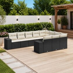 Practical 10 Piece Outdoor Sofa Set for Your Patio
