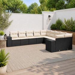 Practical 10 Piece Outdoor Sofa Set for Versatile Use