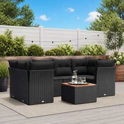 Practical 7 Piece Garden Sofa Set for Your Home