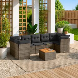 Practical 8 Piece Garden Sofa Set for Your Outdoor Space