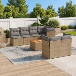 Versatile 8 Piece Garden Sofa Set for Your Outdoor Needs
