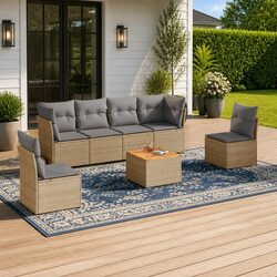 7-Piece Outdoor Sofa Set for Any Patio