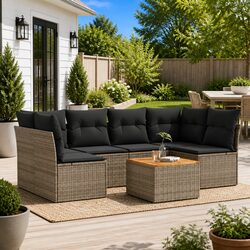 Perfect for Your Patio: 7 Piece Garden Sofa Set