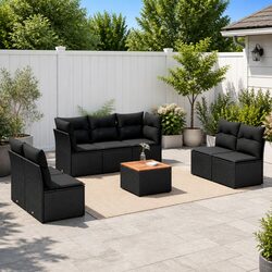 Functional 8 Piece Garden Sofa Set for Your Patio