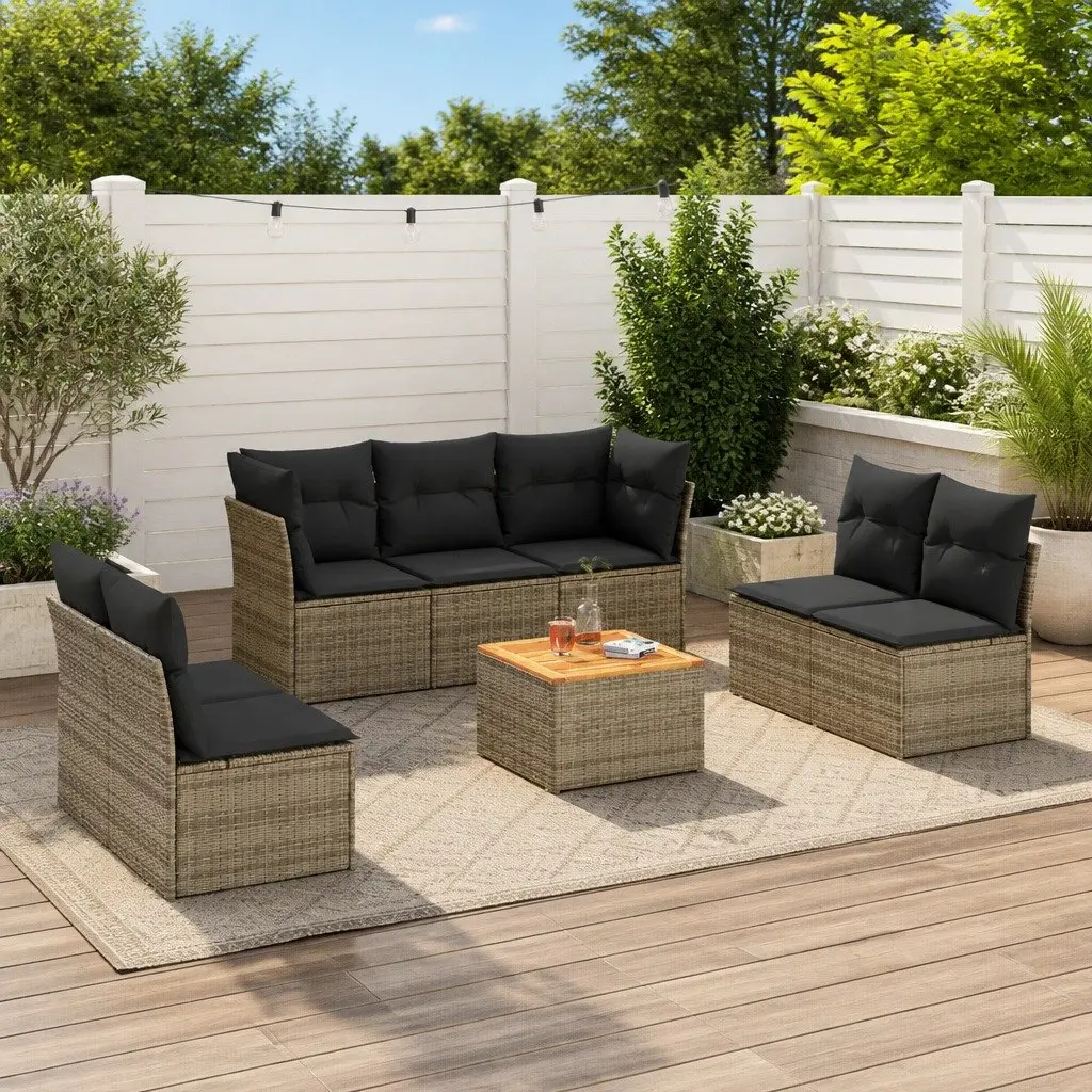 8 Piece Sofa Set for Outdoor Gatherings