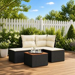 Ideal 5 Piece Garden Sofa Set for Home Use