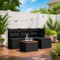 Practical 5 Piece Outdoor Sofa Set for Any Space