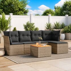 Practical 6-Piece Garden Sofa Set for Your Outdoor Space