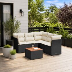 Practical 6-Piece Garden Sofa Set for Your Outdoor Needs