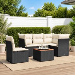Versatile 6 Piece Garden Sofa Set for Various Outdoor Spaces