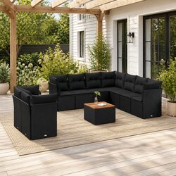 Practical 10 Piece Garden Sofa Set for Your Space