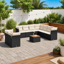 Practical 11 Piece Outdoor Sofa Set for Your Patio