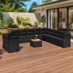 Versatile 12-Piece Sofa Set for Outdoor Use