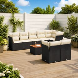 Functional 9-Piece Outdoor Sofa Set for Any Space