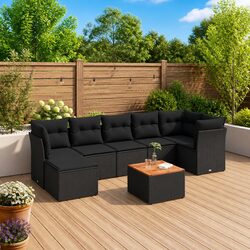 Ideal 8 Piece Garden Sofa Set for Your Outdoor Living