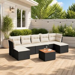 Versatile 8 Piece Garden Sofa Set for Any Outdoor Area