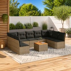 Ideal 10-Piece Garden Sofa Set for Your Patio