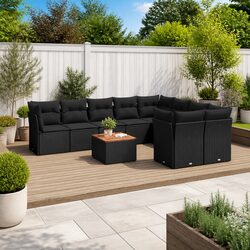 Versatile 10 Piece Garden Sofa Set for Outdoor Gatherings