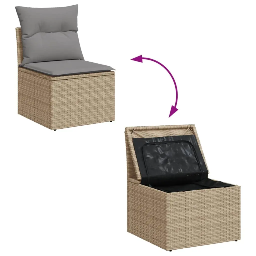 10 Piece Garden Sofa Set for Outdoor Spaces