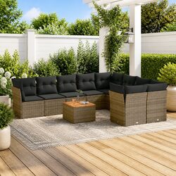 Versatile 10-Piece Outdoor Sofa Set for Any Space