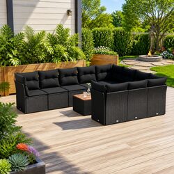Practical 11-Piece Outdoor Sofa Set for Every Gathering