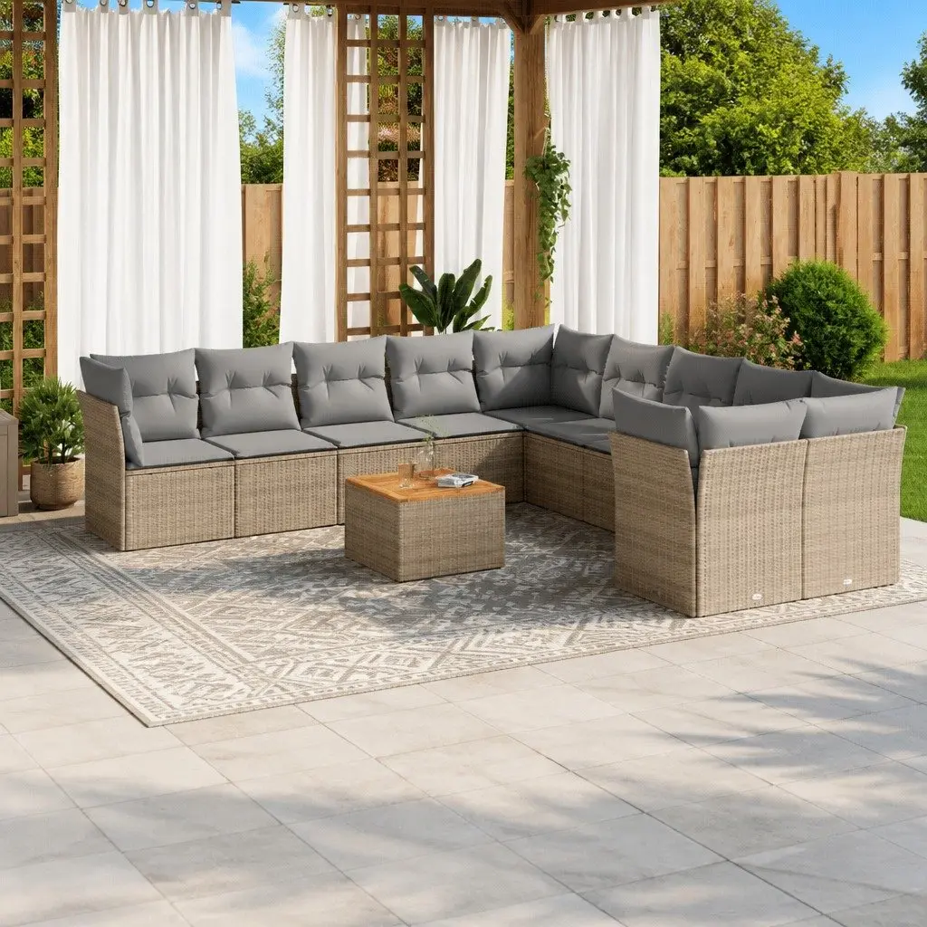 11-Piece Garden Set for Relaxing Outdoors