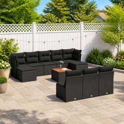 Versatile 11-Piece Garden Sofa Set for Outdoor Use