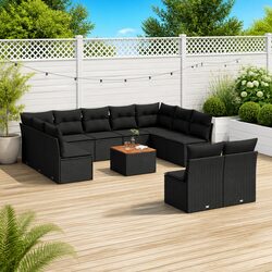 Versatile 12-Piece Garden Sofa Set for Outdoor Use
