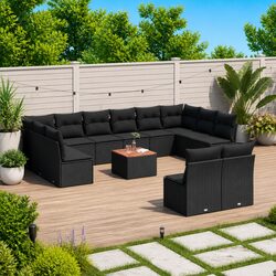 Perfect for Patios: 13 Piece Modular Sofa Set
