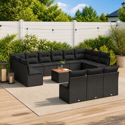 Practical 14-Piece Outdoor Garden Sofa Set